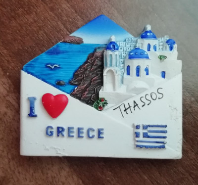 M3 C1 - Magnet frigider - tematica turism - Grecia - 60 foto