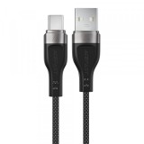Cablu Date si Incarcare USB-A - USB-C Acefast C11-04, 18W, 1.2m, Negru