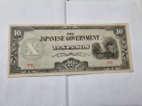 bancnota filipine 10 p 1942 ocup jap
