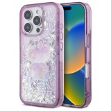 Husa pentru iPhone 16 Pro Max - Hello Kitty Hardcase Liquid Glitter 50TH Anniversary Party (HKHCP16XL50PPU) - Purple