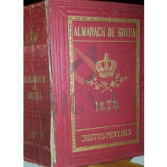 ALMANACH DE GOTHA - 1874