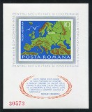 1975 , Lp 892 , Conferinta pentru Securitate si Cooperare in Europa , Helsinki , colita nedantelata - MNH, Nestampilat