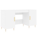 Cumpara ieftin Birou, alb, 140x50x75 cm, lemn compozit