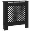 Masca pentru calorifer, negru, 78 cm, MDF