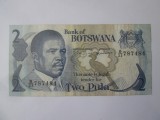 Rara! Botswana 2 Pula 1982,bancnota din imagini in stare buna