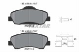 Set placute frana TEXTAR 2525001