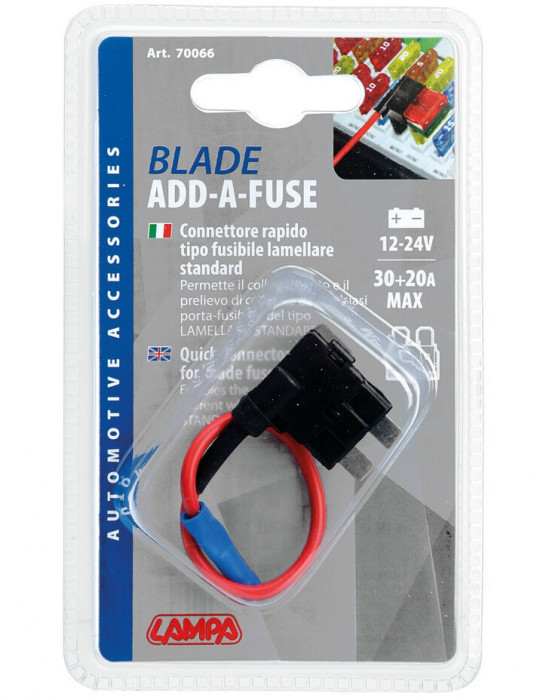 Conector Rapid Siguranta Lampa Blade Fuse LAM70066