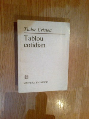 e0e Tablou cotidian - Tudor Cristea foto