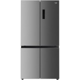 Side by side Beko GNO52223MXPN, 522 l, Clasa D, No Frost, H 190 cm, Inox Look