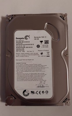 HDD PC Seagate 320 GB foto