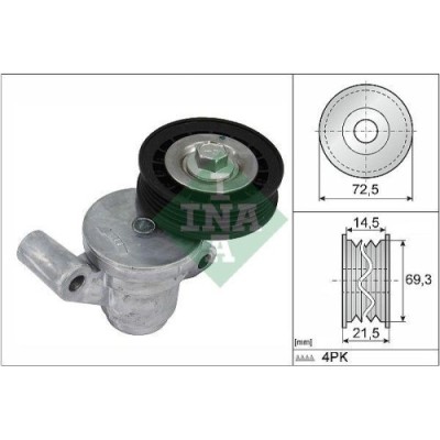 Intinzator curea Ford Focus 3 Turnier 07.10-02.20, Focus 3 07.10-02.20, Galaxy 3 (Ck) 01.15-, Kuga 2 (Dm2) 05.12-, Mondeo 5 Liftback (Ce) 09.14-, Mon foto