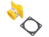 Conector alimentare AC 16A 110VAC IEC 60309 IP44 soclu tată