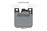 Set placute frana TEXTAR 2502901