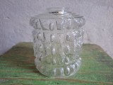 Design / Vintage - Abajur deosebit mijlocul sec XX pentru lustra lampa veioza in forma de ghinda !