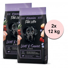 Fitmin FOR LIFE Light &amp; Senior 2 x 12 kg