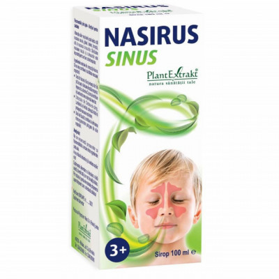 Sirop pentru Copii Nasirus Sinus 3+ 100 mililitri PlantExtrakt foto