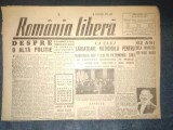 ZIAR ROMANIA LIBERA 15 MARTIE 1945