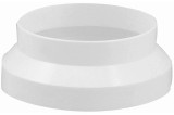 Reductie evacuare hota 150 - 125mm PVC Nedco 661.016.00, alb