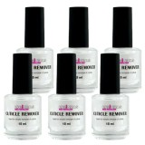 Set 6 Soluție &Icirc;ndepărtare Cuticule INGINAILS, 15ml/sticluță - Tratament Profesional Unghii, Manichiură Perfectă