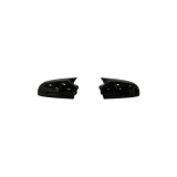Set capace oglinda tip Batman pentru Opel Astra H (2004&ndash;2009), negru lucios