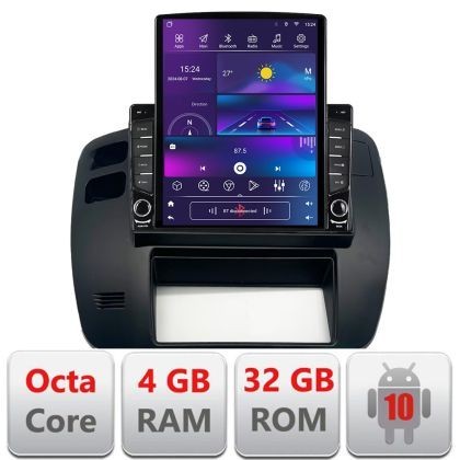 Navigatie Nissan Patrol 2000-2005 dedicata Ouad core 4+32 ecran vertical 9.7&quot; DSP 360 FHD AHD Android radio gps internet kit-patrol-old+EDT-E709 CarSt