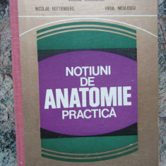 Nicolae Diaconescu - Notiuni de anatomie practica (1979, editie cartonata)