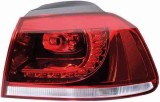 Stop spate lampa Volkswagen Golf 6 (1L)GTI/GTD 10.2008-2013; BestAutoVest partea Dreapta exterior , cu suport becuri, Depo