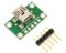 USB Mini-B Connector Breakout Board - 2