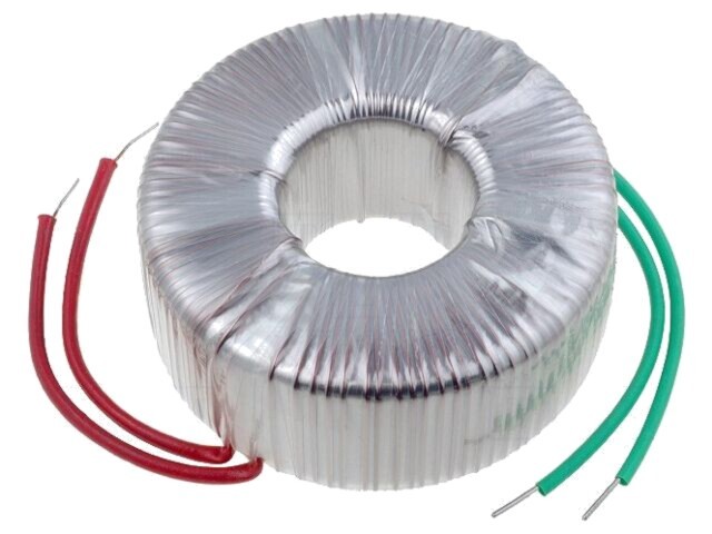 Transformator toroidal 600VA 230VAC 55V 10,91A INDEL