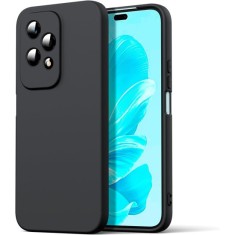 Husa Soft Touch, slim, ALC Mobile, anti soc, compatibila cu HONOR 200 Lite, Negru Tpu foto