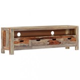 Comodă TV, 130 x 30 x 40 cm, lemn masiv de acacia