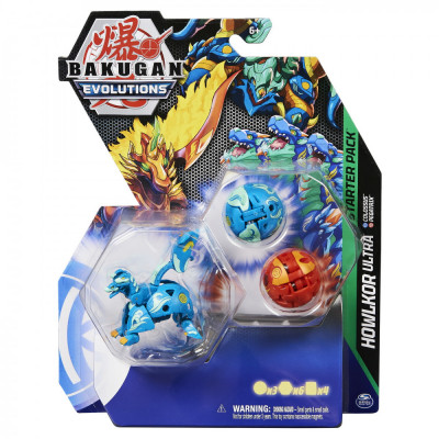 Set 3 figurine Bakugan Evolutions Starter Pack - Howlkor Ultra, Colossus si Pegatrix foto