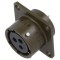 Conector circular soclu mamă AMPHENOL PT/451 3 pini 13A 600V drept