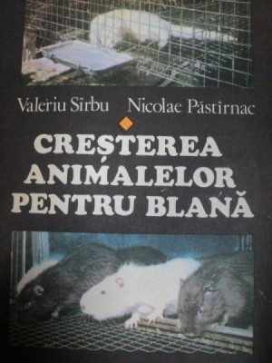 CRESTEREA ANIMALELOR PENTRU BLANA- VALERIU SARBU SI NICOLAE PASTARNAC, BUC. 1980 foto