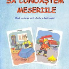 Sa cunoastem meseriile. Mapa cu planse pentru lectura dupa imagini - Smaranda Maria Cioflica, Daniela Dosa