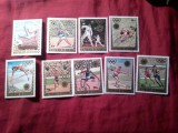 Serie Burundi 1972 Sport - Olimpiada Munchen , 9 valori stampilate