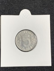 Moneda 5 lei 1995 foto