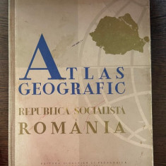 Atlas Geografic Republica Socialista Romania (1965)