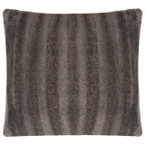 vidaXL Perna decorativă Dungi cu pernă 2 pcs Gri 50 x 50 cm Poliester 131872