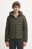 Superdry geaca barbati, culoarea verde, de iarna, M5011914A-1LS