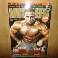 Revista Culturism Muscle fit nr:49 anul 2009