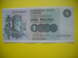 HOPCT SCOTIA UK 1 POUND 1979 CLYDESDALE BANK-RARA
