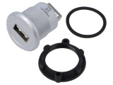 Adaptor USB A M22 ONPOW, soclu din ambele părţi, USB 2.0