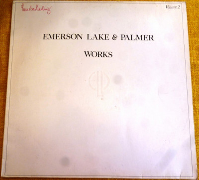 Vinil Emerson , Lake &amp;amp; Palmer, Works, Vol II foto