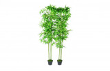 Set 2 Plante Bambus Artificiale Decorațiune Casă 190 cm 240017, General