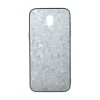 Husa silicon cu spate din sticla Samsung A605 A6 Plus 2018 + Cablu de date cadou