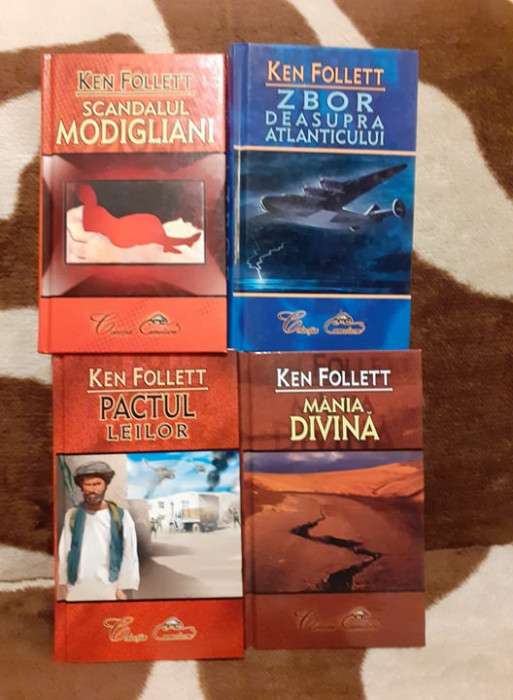 KEN FOLLETT ROMANE (4 VOL) EDITIE CARTONATA