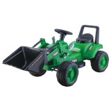 Tractor electric cu cupa pentru copii TR1605 verde, Diverse