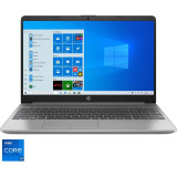 Laptop HP 250 G8 cu procesor Intel Core i7-11165 G7, 15.6 Full HD, 16GB, 512 GB SSD, Intel Iris Xe Graphics, Windows 10 Pro, Asteroid Silver