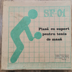 SF-01 Plasa cu suport pentru tenis de masa Ping-pong perioada comunista